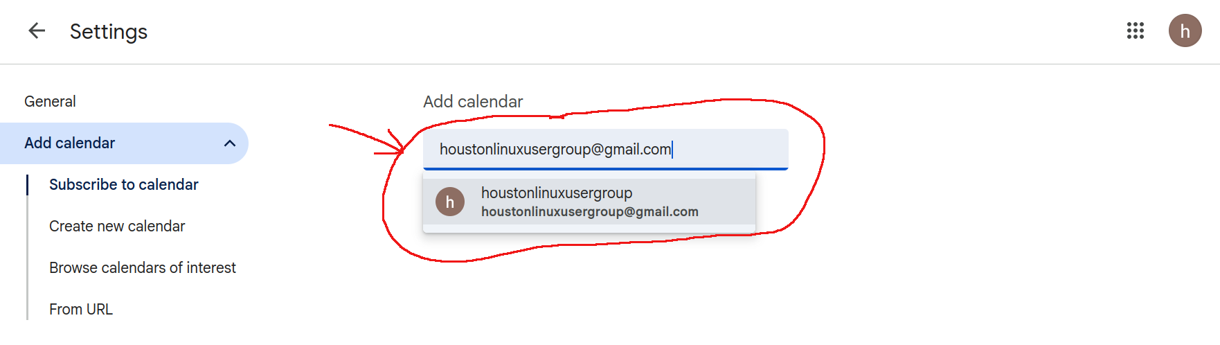 filled add calendar box